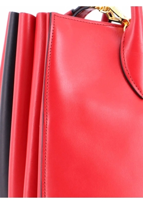 Prada Pre-Owned Soft Bibliotheque City Calfskin Medium tote bag - Red