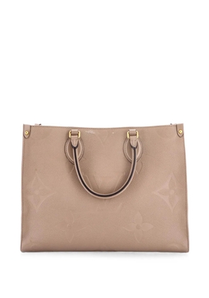 Louis Vuitton Pre-Owned OnTheGo Monogram Empreinte Giant MM tote bag - Brown