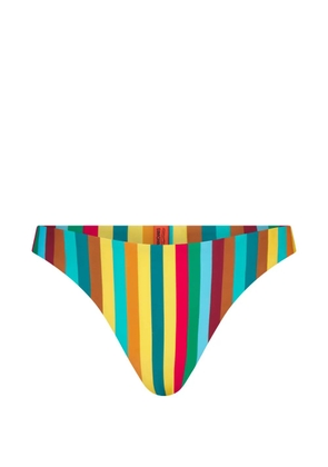 Simon Miller Bwai stripe-print bikini bottoms - Yellow