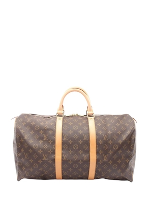 Louis Vuitton Pre-Owned 2002 Monogram Keepall 50 travel bag - Brown