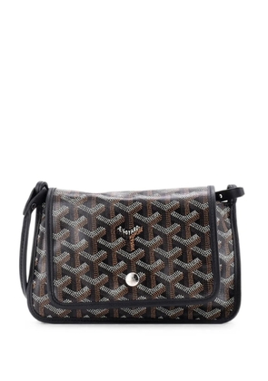Goyard Pre-Owned Plumet Clutch Wallet Coated Canvas crossbody bag - Black