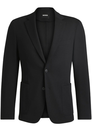 BOSS patch pocket blazer - Black