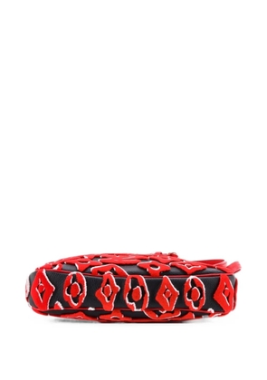 Louis Vuitton Pre-Owned Pochette Accessoires NM Limited Edition Urs Fischer Tufted Monogram Canvas clutch bag - Red