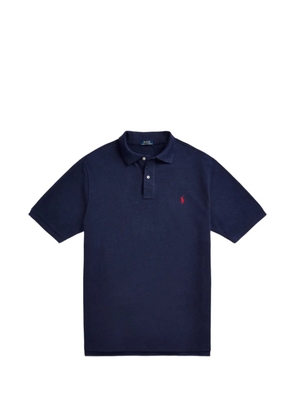 Polo Ralph Lauren ribbed pony cotton shirt - Blue