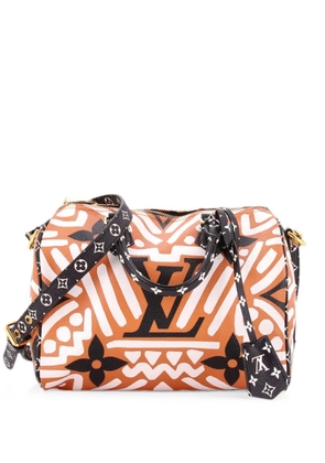 Louis Vuitton Pre-Owned Speedy Bandouliere Bag Limited Edition Crafty Monogram Giant 25 satchel - Brown