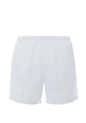 Matinée elasticated-waistband swim shorts - White