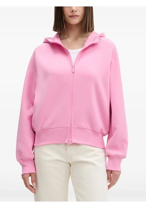 adidas Soft Lux zip-up hoodie - Pink