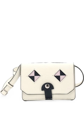 Hermès Pre-Owned Chien Card Holder with Strap Swift and Chevre Mysore crossbody bag - Neutrals