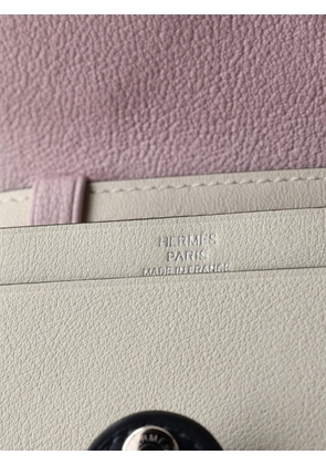 Hermès Pre-Owned Chien Card Holder with Strap Swift and Chevre Mysore crossbody bag - Neutrals