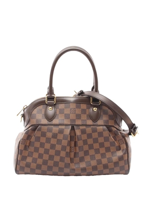 Louis Vuitton Pre-Owned 2002 Damier Ebene Trevi PM satchel - Brown
