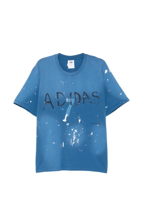 adidas x SOTM logo-print T-shirt - Blue