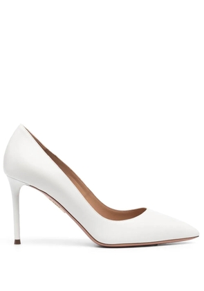 Aquazzura Purist 85mm pumps - White