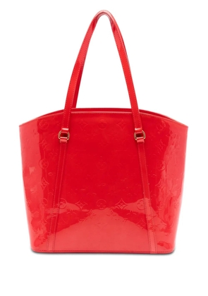 Louis Vuitton Pre-Owned 2012 Monogram Vernis Avalon GM shoulder bag - Red