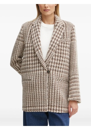 Forte Forte houndstooth blazer - Neutrals
