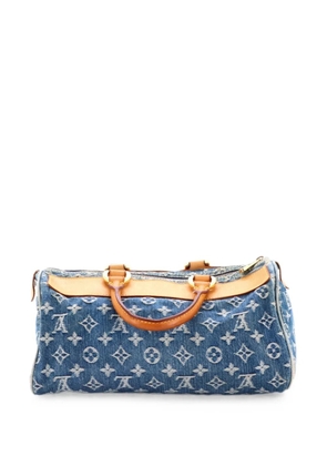 Louis Vuitton Pre-Owned Neo Speedy Bag Denim handbag - Blue
