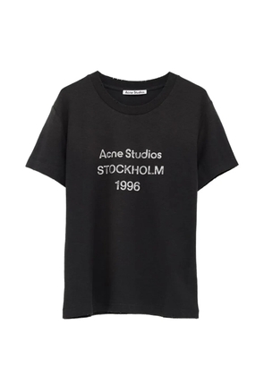 Acne Studios logo-print T-shirt - Black