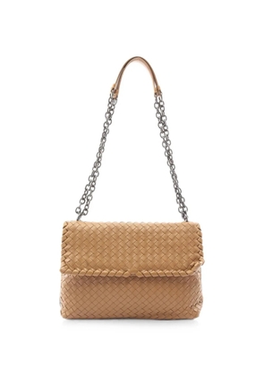 Bottega Veneta Pre-Owned 2000s Olympia Intrecciato shoulder bag - Neutrals
