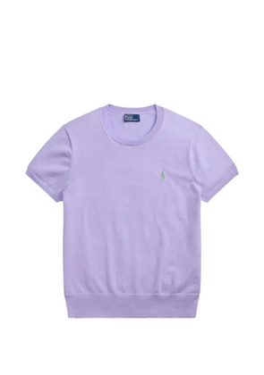 Polo Ralph Lauren short-sleeve sweater - Purple