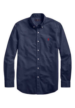 Polo Ralph Lauren garment-dyed oxford shirt - Blue
