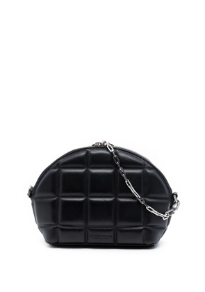 Bottega Veneta Pre-Owned 2012-2026 Mini Padded Nappa Half Moon Chain crossbody bag - Black