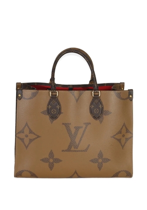Louis Vuitton Pre-Owned MM OnTheGo Monogram Reverse tote bag - Brown