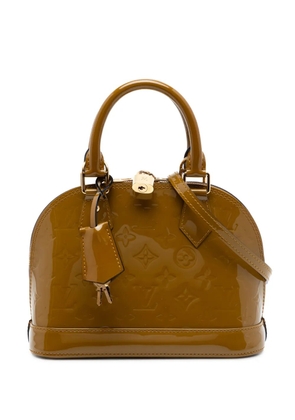 Louis Vuitton Pre-Owned 2012 Monogram Vernis Alma BB satchel - Green