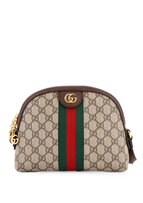 Gucci Pre-Owned Ophidia Dome GG Coated Canvas Small shoulder bag - Brown