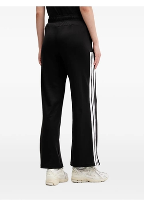 adidas logo-print side-stripe track pants - Black