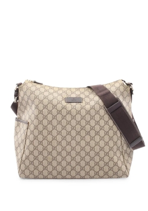 Gucci Pre-Owned 2000s GG Supreme shoulder bag - Neutrals