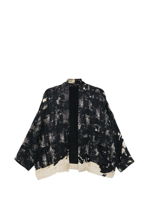 RAGA long-sleeve patterned jacket - Black