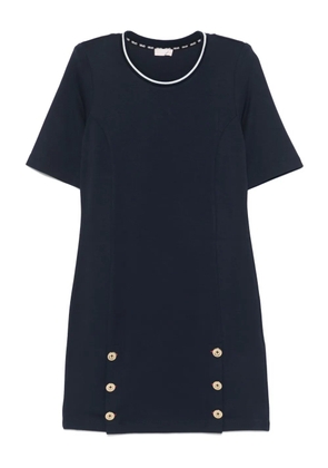 LIU JO jersey mini dress - Blue