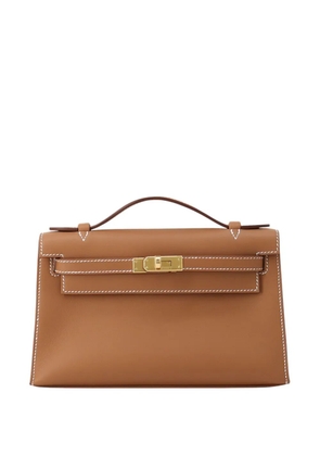 Hermès Pre-Owned 2026 Swift Kelly Pochette 22 handbag - Brown
