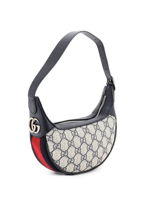 Gucci Pre-Owned Ophidia Half Moon Bag GG Coated Canvas Mini hobo bag - Brown