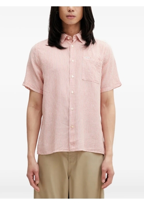Barbour Deerpark striped short-sleeve shirt - Red