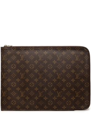 Louis Vuitton Pre-Owned 1996 Monogram Poche Documents Portfolio business bag - Brown