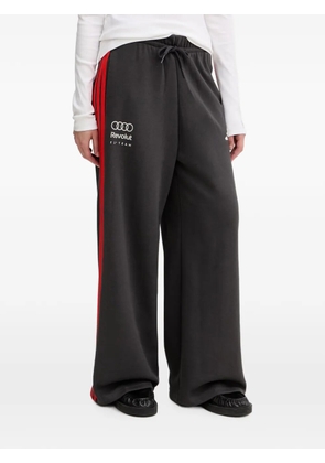adidas Audi Revolut F1 Team logo-print side-stripe track pants - Grey