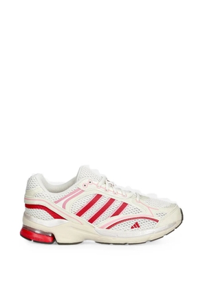 adidas mesh-panelled logo-patch sneakers - Neutrals