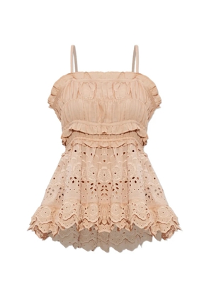 AllSaints Camille broderie-anglaise blouse - Pink