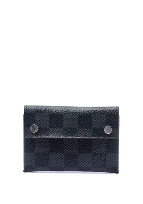 Louis Vuitton Pre-Owned 2019 Damier Graphite Compact Modulable Wallet small wallets - Black