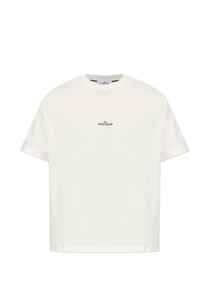Stone Island combed jersey T-shirt - White