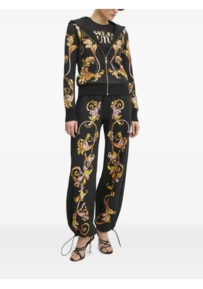 Versace Jeans Couture Outline Barocco hoodie - Black
