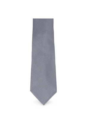 TOM FORD textured tie - Silver