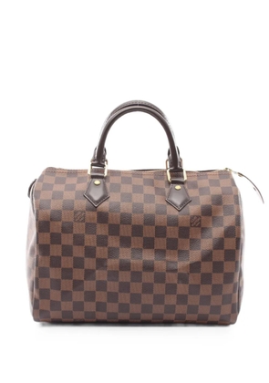 Louis Vuitton Pre-Owned 2010s Damier Ebene Speedy 30 luggage bag - Brown