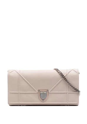Christian Dior Pre-Owned 2015 Grained Calfskin Diorama Croisiere Wallet on Chain crossbody bag - Pink