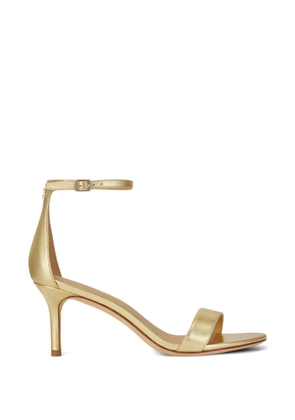 Lauren Ralph Lauren Allie metallic leather sandals - Gold