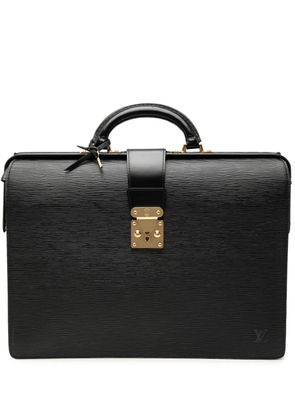 Louis Vuitton Pre-Owned 2000 Epi Serviette Fermoir business bag - Black