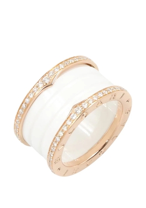 Bvlgari Pre-Owned 2010s B-zero1 diamond ring - Pink