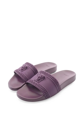 Versace Pre-Owned 2020s Medusa slides - Purple