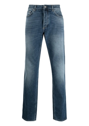 Givenchy straight-leg logo jeans - Blue