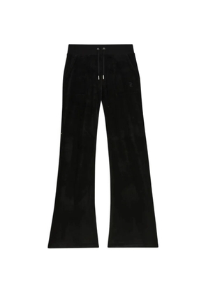 Juicy Couture velour flare track pants - Black